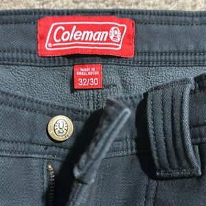 COLEMAN Fleece lined work pants navy